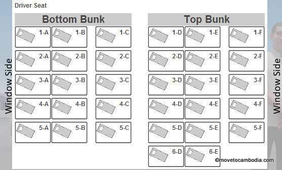 bus seating chart template