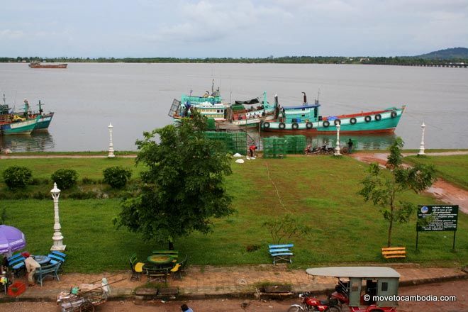 Koh Kong Riverside view View of the Koh Kong riverside