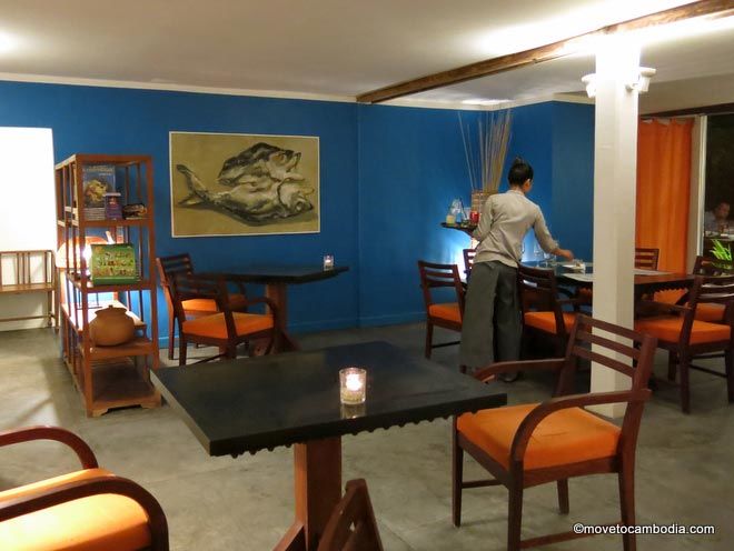 Cuisine Wat Damnak Siem Reap The interior of Siem Reap's Cuisine Wat Damnak