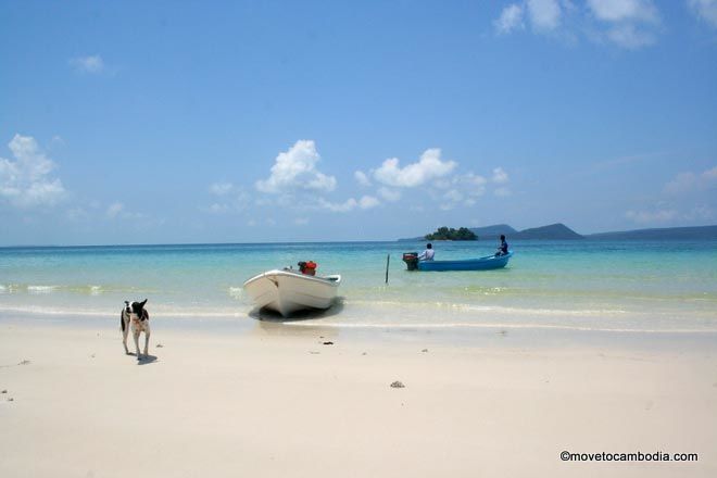 Long Set Beach Koh Rong A stunning view of Long Set Beach on Koh Rong