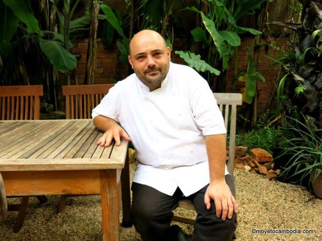 Joannes Riviere Joannes Riviere, chef, Cuisine Wat Damnak
