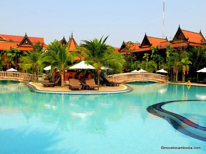 Sokhalay Angkor pool The Sokhalay Angkor pool by day