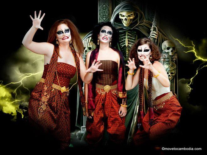 Move to Cambodia Khmer zombies Khmer studio photo zombies