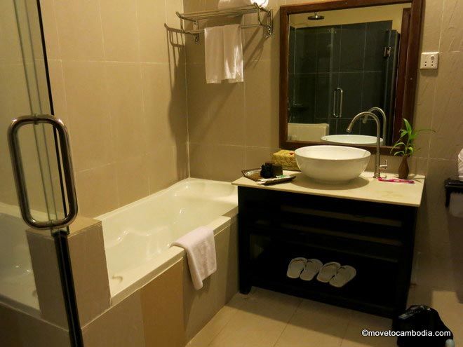 Angkor Heritage Boutique Hotel bathroom Angkor Heritage Boutique Hotel bathroom
