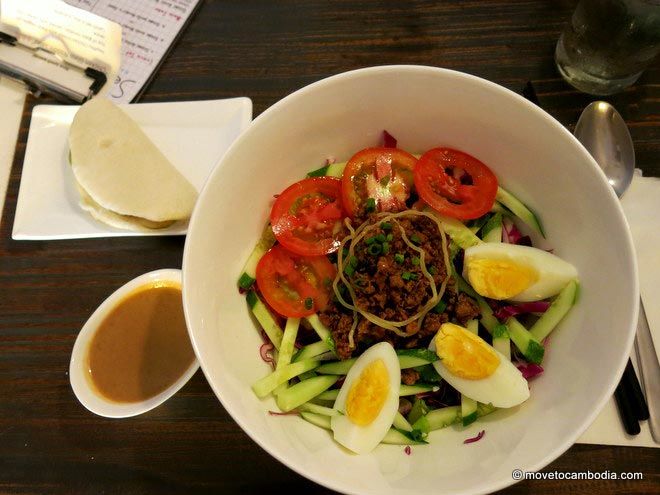 Sesame Noodle Bar Phnom Penh house noodles at Sesame Noodle Bar Phnom Penh
