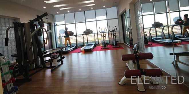 And yes, there's a gym.