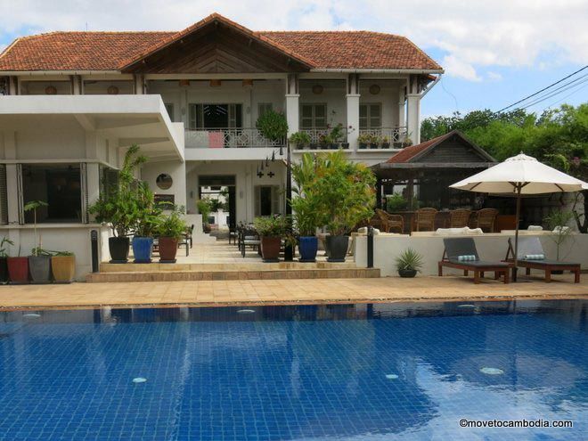 Bambu Battambang Hotel pool