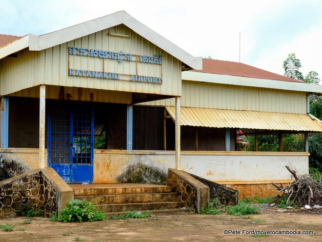 Ratanakiri airport in Banlung.
