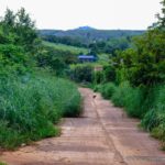 green road in Banlung, Ratanakiri
