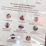 Cambodia covid hand-washing sign