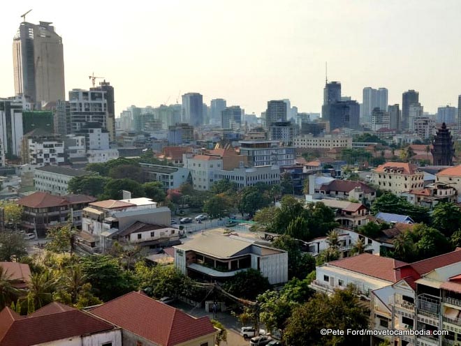 Cambodia during coronaivirus view