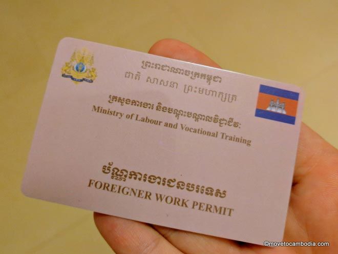 Cambodia work permits
