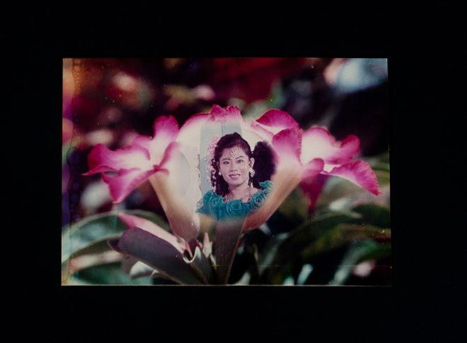 Cambodia studio portrait.