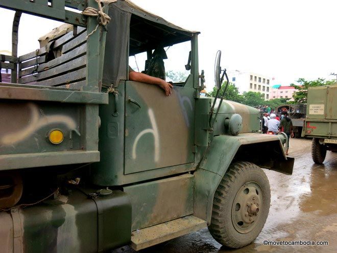 Returning Cambodians from Thailand