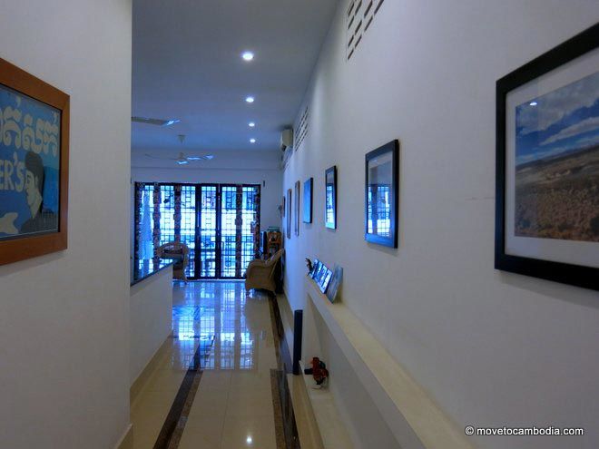 the interior of a Phnom Penh apartment