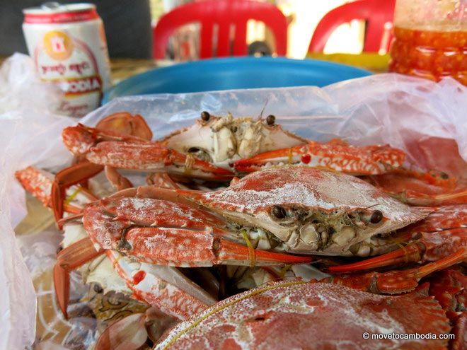 Crab from Kep's Crab Market