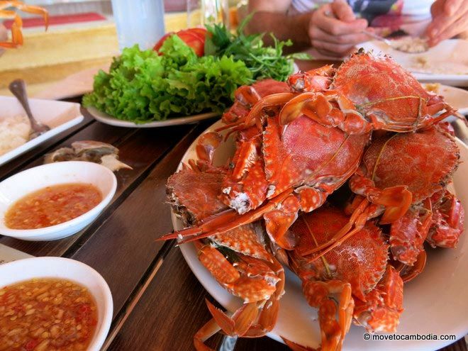 Crabs from Kep Crab Market