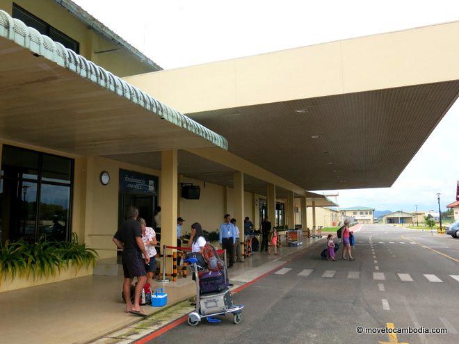 Sihanoukville Airport arrivals Cambodia