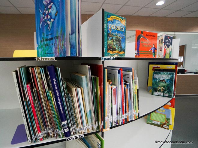 ISPP library books Phnom Penh