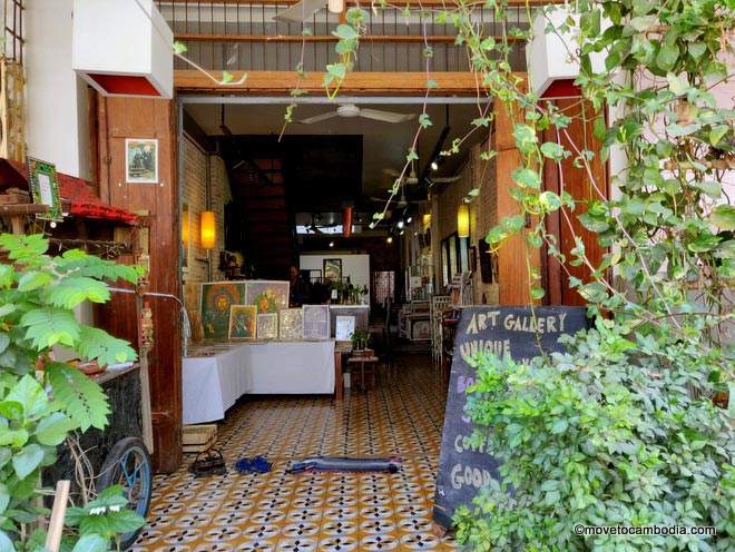 Lotus Gallery shop Battambang