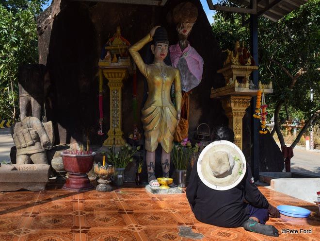 Khmer Rouge Statues