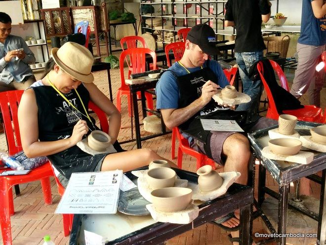 Cambodian ceramics Siem Reap