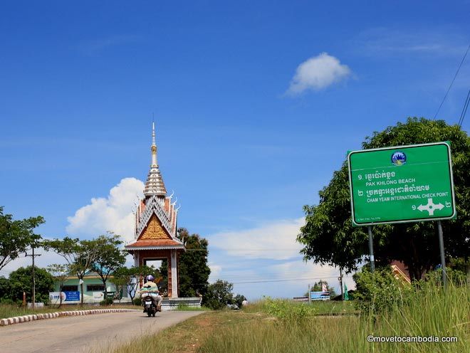 Cambodia Thailand border Koh Kong