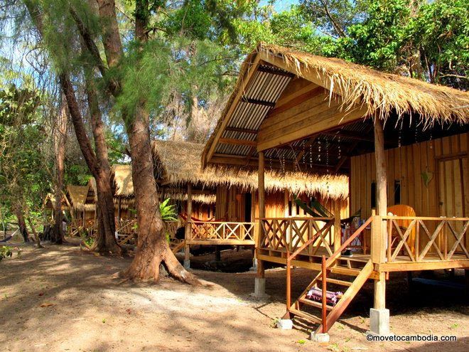 Bungalows at Koh Thmei Resort