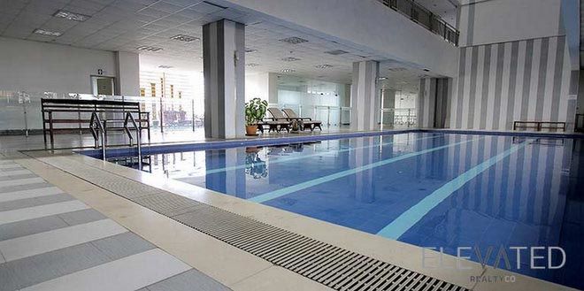 Phnom Penh apartment pool