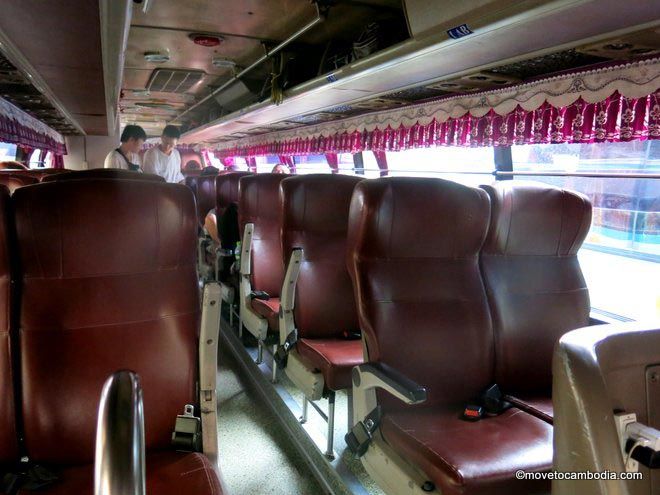 Nattakan Transport Co bus Bangkok to Siem Reap