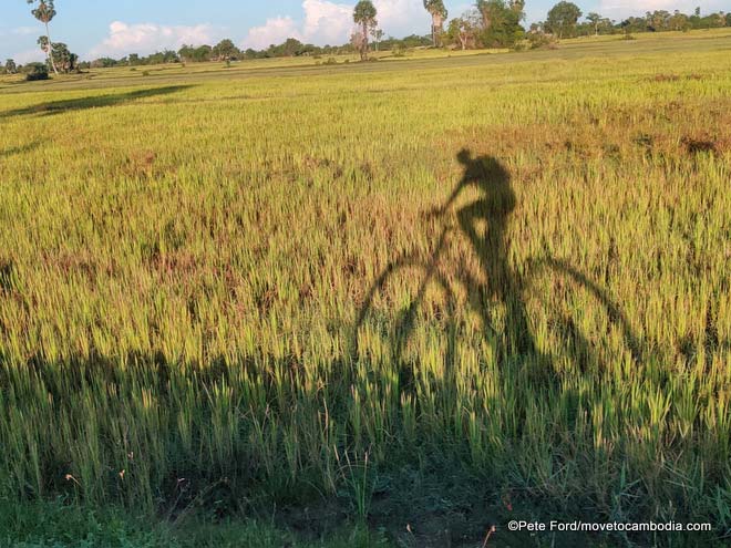 cycling in Cambodia