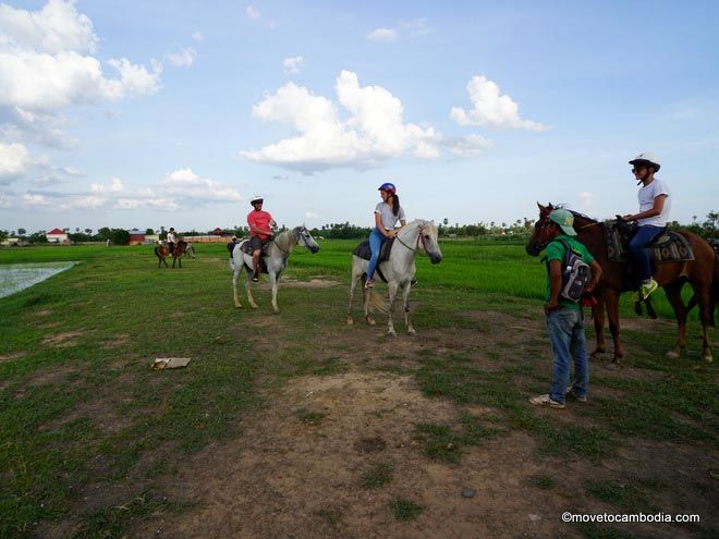 horse riding Siem Reap