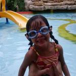 At the pool in Phnom Penh