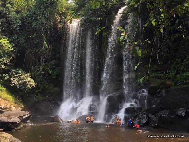 Phnom Kulen waterfalls