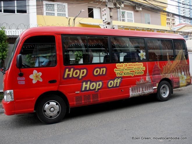 hop on hop off bus Phnom Penh
